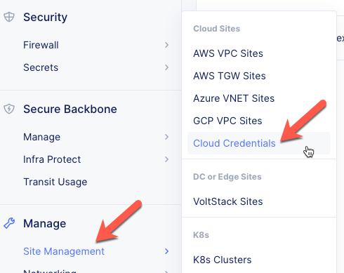 cloud_creds_menu