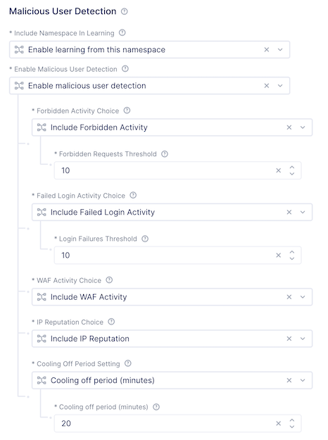 ml-detection-settings